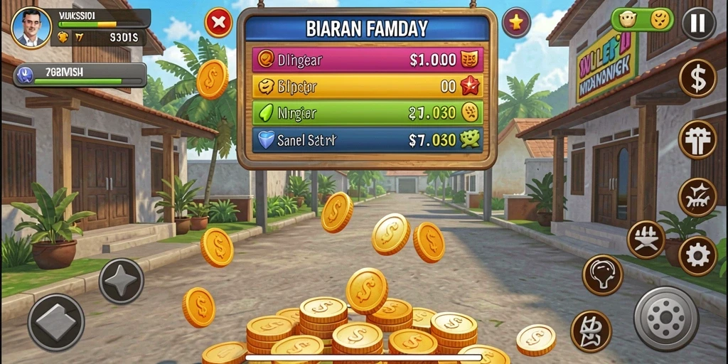 nagawin - Tangkapan layar dari mode multiplayer yang memperlihatkan interaksi antar pemain.